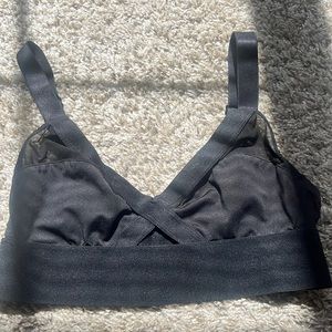 Urban Outfitters thick strap mesh cutout bralette